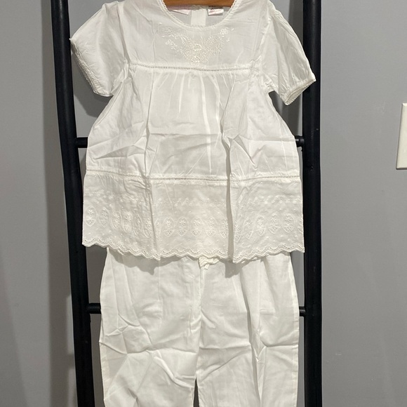 Embroidery is all over these pjs - Picture 1 of 2